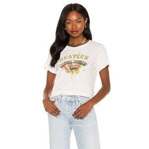 RE/DONE / Mystery Tour Classic Tee in Vintage White